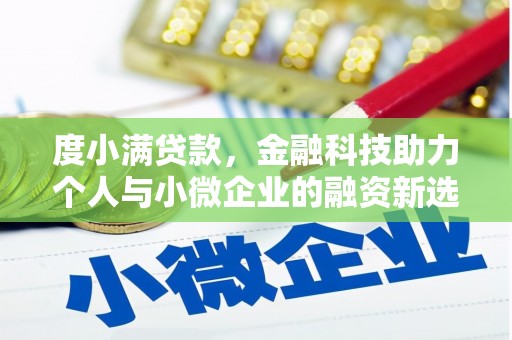 诸暨度小满贷款，金融科技助力个人与小微企业的融资新选择
