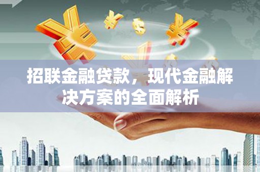 诸暨招联金融贷款，现代金融解决方案的全面解析