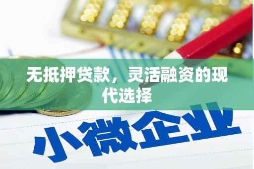 诸暨无抵押贷款，灵活融资的现代选择