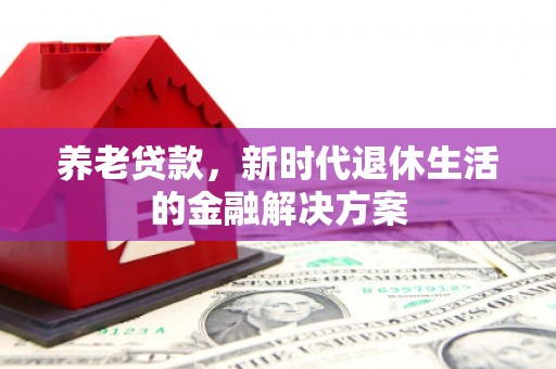 诸暨养老贷款，新时代退休生活的金融解决方案