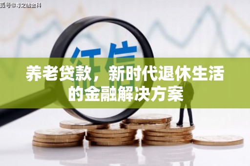 诸暨养老贷款，新时代退休生活的金融解决方案