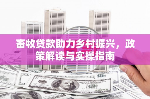 诸暨畜牧贷款助力乡村振兴，政策解读与实操指南